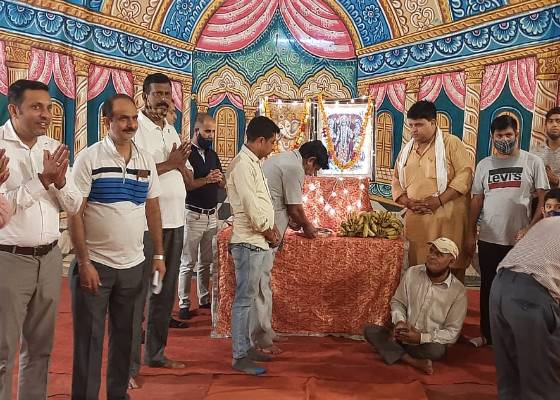 शहर के प्राचीनतम रामलीला मंचन पर कोरोना की मार